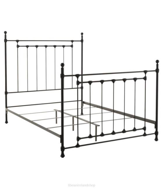 L.L.Bean Farmhouse Iron Bed Unisex J46J2864 Indoor Furniture Black
