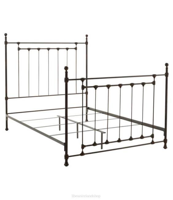 L.L.Bean Farmhouse Iron Bed Unisex J46J4540 Indoor Furniture Rustic Bronze