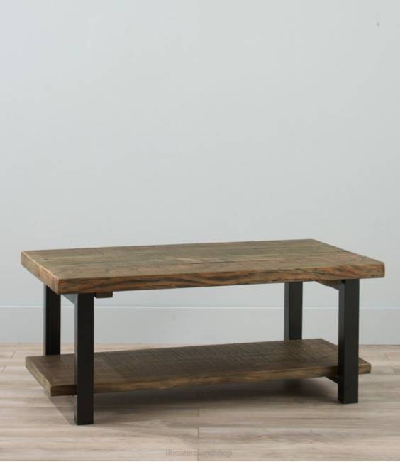 L.L.Bean Rough Pine Coffee Table Unisex J46J2855 Indoor Furniture Rustic Natural