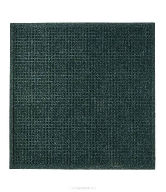 L.L.Bean Everyspace Recycled Waterhog Mat Square Unisex J46J5569 Home Goods Evergreen