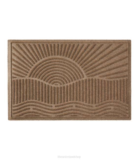 L.L.Bean Everyspace Recycled Waterhog Doormat Sunrise Unisex J46J2516 Home Goods Camel