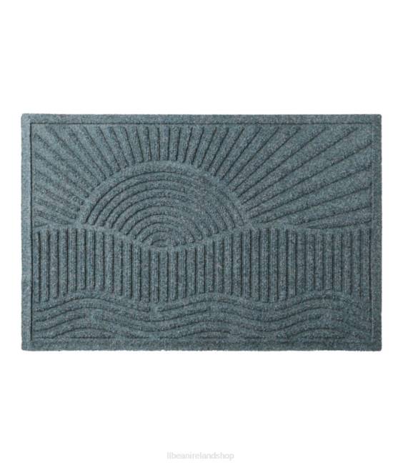 L.L.Bean Everyspace Recycled Waterhog Doormat Sunrise Unisex J46J5534 Home Goods Bluestone