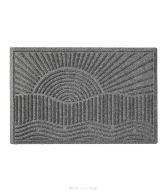 L.L.Bean Everyspace Recycled Waterhog Doormat Sunrise Unisex J46J6302 Home Goods Medium Gray