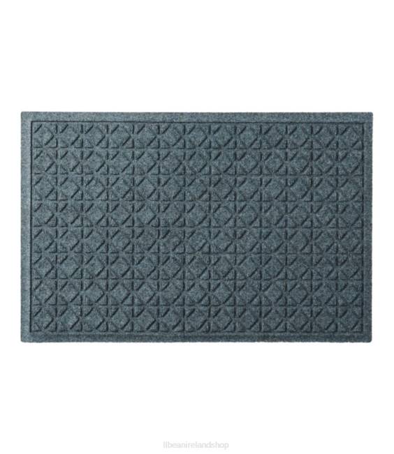 L.L.Bean Everyspace Recycled Waterhog Doormat Tiles Unisex J46J7119 Home Goods Bluestone