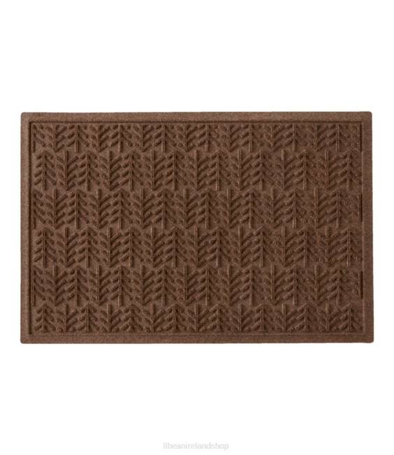 L.L.Bean Everyspace Recycled Waterhog Doormat Trees Unisex J46J2456 Home Goods Brown