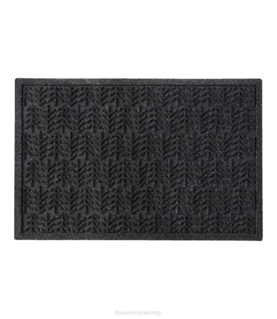 L.L.Bean Everyspace Recycled Waterhog Doormat Trees Unisex J46J6260 Home Goods Charcoal