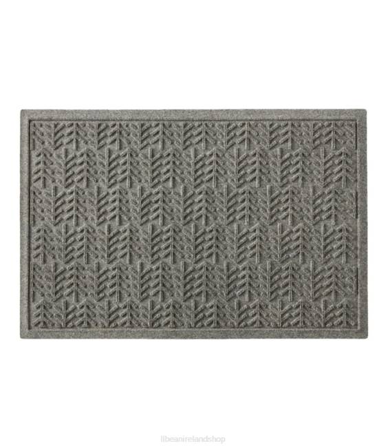 L.L.Bean Everyspace Recycled Waterhog Doormat Trees Unisex J46J7316 Home Goods Medium Gray