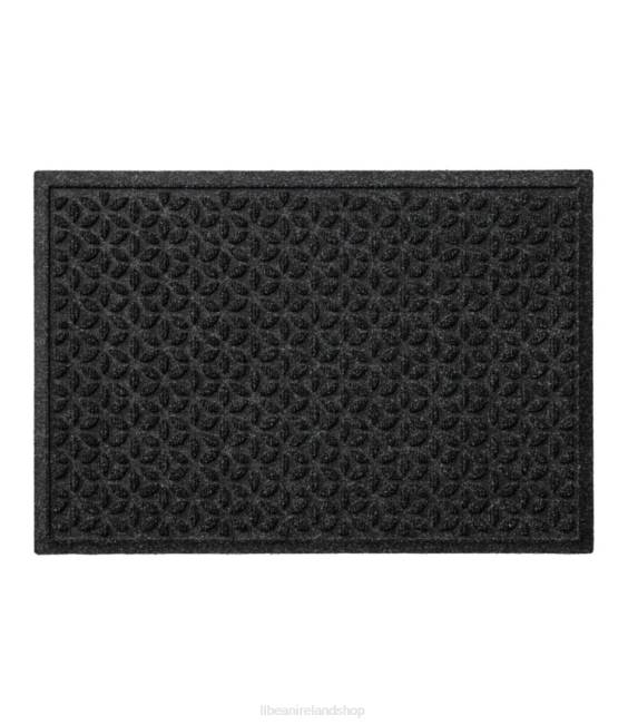 L.L.Bean Heavyweight Recycled Waterhog Doormat Blooming Circles Unisex J46J5539 Home Goods Charcoal