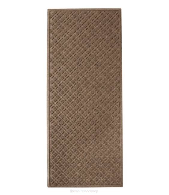 L.L.Bean Heavyweight Recycled Waterhog Mat Runner Plaid Unisex J46J4435 Home Goods Khaki