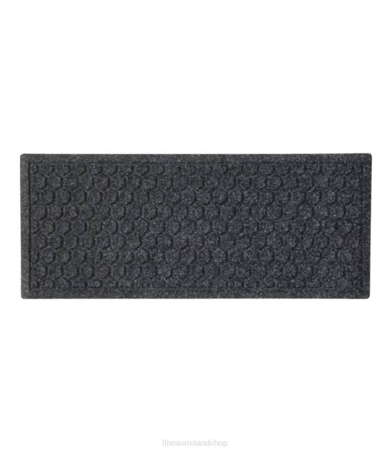 L.L.Bean Washable Waterhog Boot Mat Honeycomb Unisex J46J4417 Home Goods Charcoal