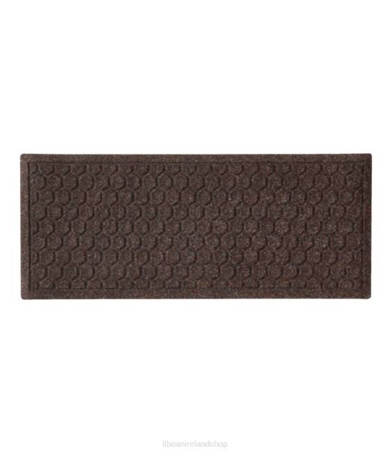 L.L.Bean Washable Waterhog Boot Mat Honeycomb Unisex J46J6335 Home Goods Dark Brown