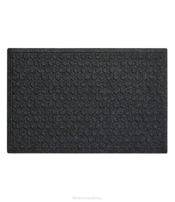 L.L.Bean Washable Waterhog Doormat Honeycomb Unisex J46J4350 Home Goods Charcoal