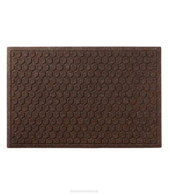 L.L.Bean Washable Waterhog Doormat Honeycomb Unisex J46J6291 Home Goods Dark Brown