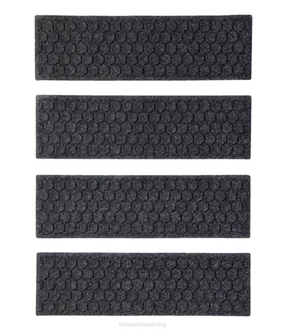 L.L.Bean Washable Waterhog Mat Set of Four Unisex J46J4457 Home Goods Charcoal