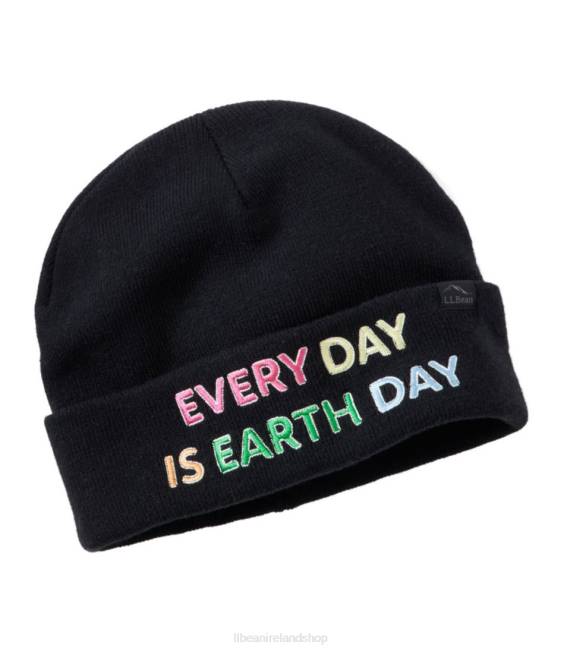 L.L.Bean Beanie Kids J46J3029 Clothing Black Earth Day
