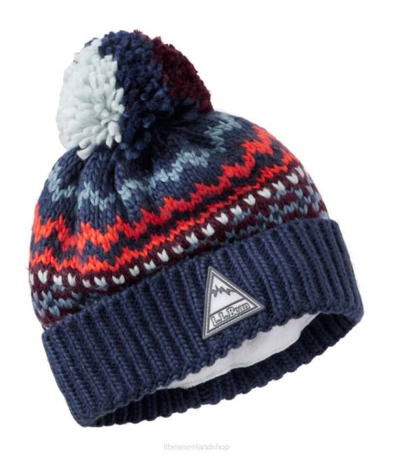 L.L.Bean Chunky Yarn Hat Kids J46J5726 Clothing Night