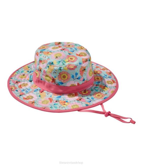 L.L.Bean Sunday Afternoons Clear Creek Reversible Boonie Kids J46J3402 Clothing Pollinator/Cream