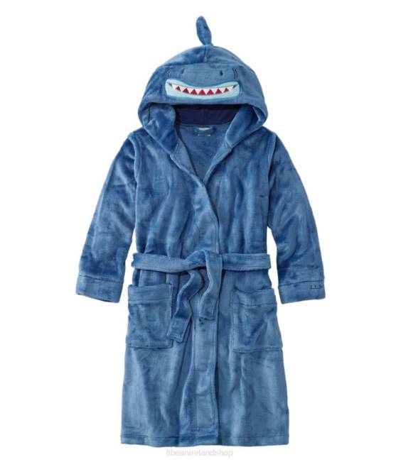 L.L.Bean Cozy Animal Robe Kids J46J542 Clothing Bright Blue
