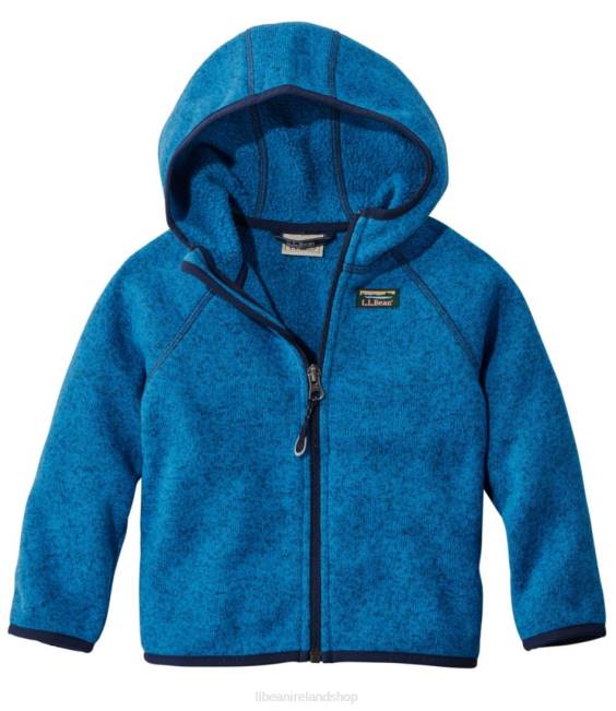 L.L.Bean Infants' and Sweater Fleece Kids J46J5956 Clothing Glacier Blue