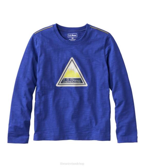 L.L.Bean Graphic Tee Kids J46J6604 Clothing Bright Sapphire
