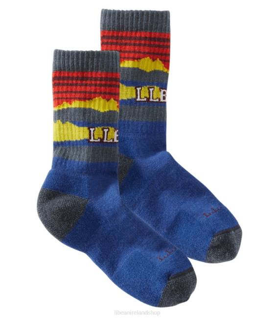 L.L.Bean Katahdin Socks Kids J46J3812 Footwear Ocean Blue