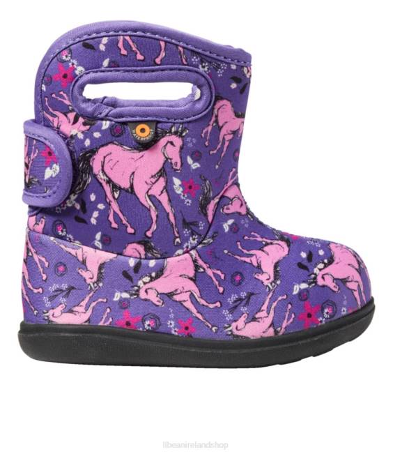 L.L.Bean Baby Bogs Kids J46J1210 Footwear Violet Multi Unicorn Awesome
