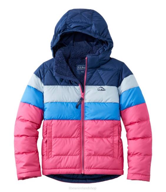 L.L.Bean Down Jacket Kids J46J6081 Outerwear Pink Berry