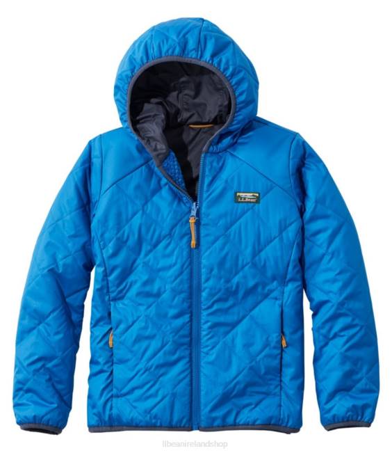 L.L.Bean Mountain Bound Reversible Jacket Kids J46J3649 Outerwear Deep Sapphire/Carbon Navy