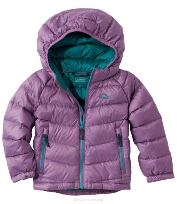 L.L.Bean Infants' and Toddlers' Ultralight 650 Down Jacket Kids J46J6683 Outerwear Violet Chalk