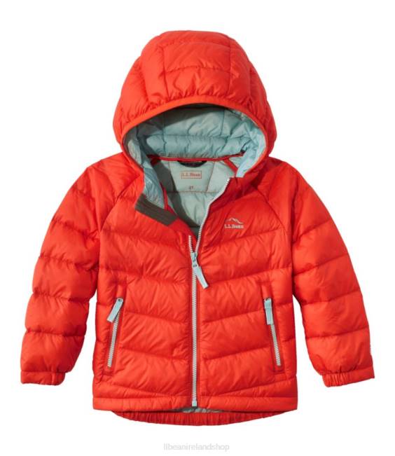L.L.Bean Infants' and Toddlers' Ultralight 650 Down Jacket Kids J46J876 Outerwear Cherry Tomato