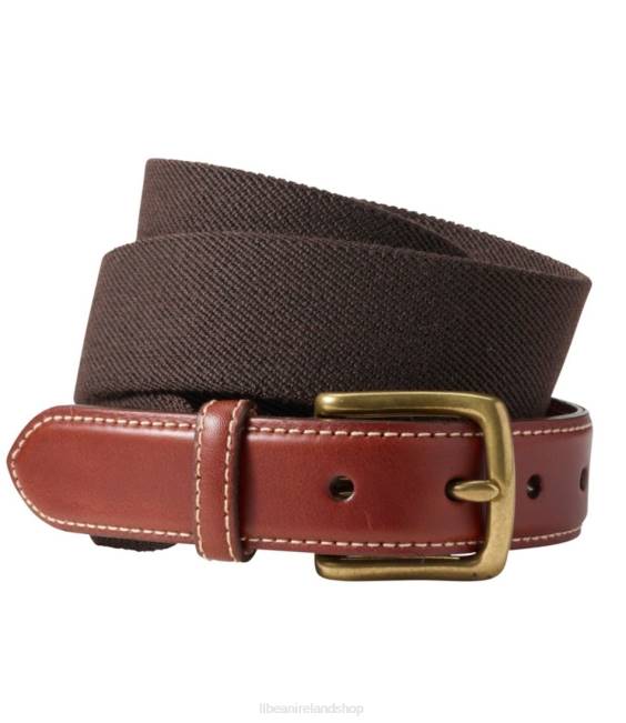 L.L.Bean Comfort Waist Belt Men J46J347 Accessories Brown