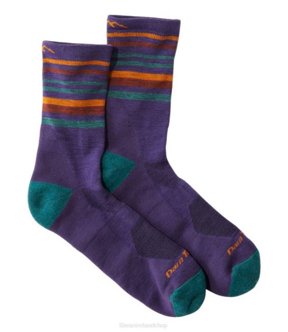 L.L.Bean Darn Tough Fast Pack Micro Crew Cushion Sock Men J46J1104 Accessories Blackberry