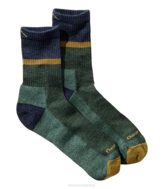 L.L.Bean Darn Tough Ranger Micro Crew Midweight Hiking Sock Men J46J3557 Accessories Moss