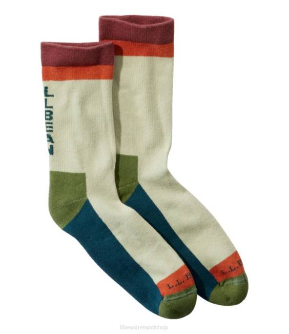 L.L.Bean Wicked Soft Cotton Socks Men J46J4677 Accessories Moss Olive