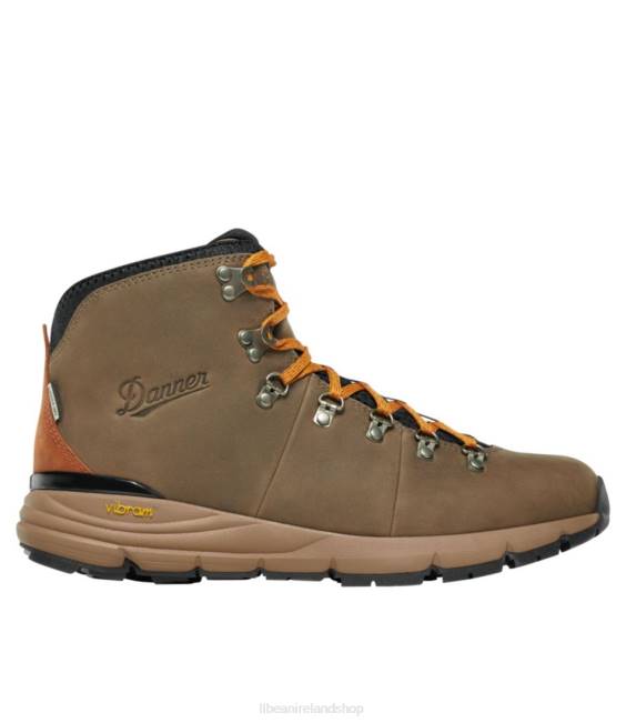 L.L.Bean Danner Mountain 600 Waterproof Hiking Boots Men J46J1196 Footwear Chocolate Chip/Golden Oak