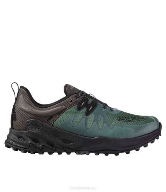 L.L.Bean Keen Zionic Waterproof Hiking Shoes Men J46J1056 Footwear Dark Forest/Black