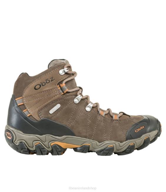 L.L.Bean Oboz Bridger Mid B-Dry Hiking Boots Men J46J1137 Footwear Sudan