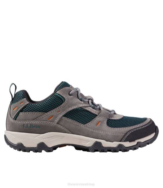 L.L.Bean Trail Model 4 Ventilated Hiking Shoes Men J46J3832 Footwear Asphalt/Black Forest Green