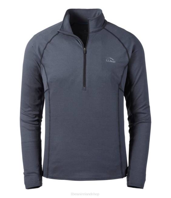 L.L.Bean Midweight Base Layer Men J46J534 Clothing Carbon Navy
