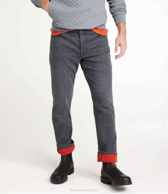 L.L.Bean BeanFlex Jeans Men J46J3049 Clothing Gray Wash