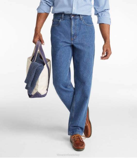 L.L.Bean x Double L Jeans Men J46J3501 Clothing Stonewashed Denim