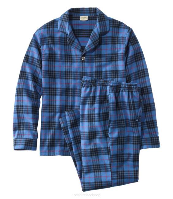 L.L.Bean Scotch Plaid Flannel Pajamas Men J46J3214 Clothing Morgan