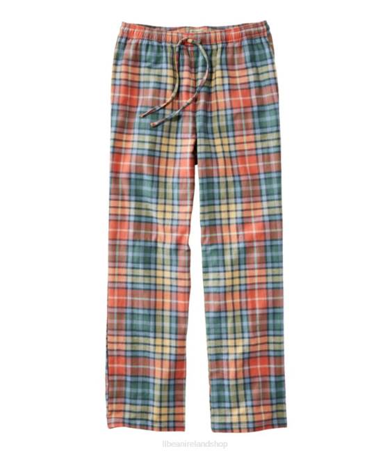 L.L.Bean Scotch Plaid Flannel Sleep Pants Men J46J5805 Clothing Washed Buchanan