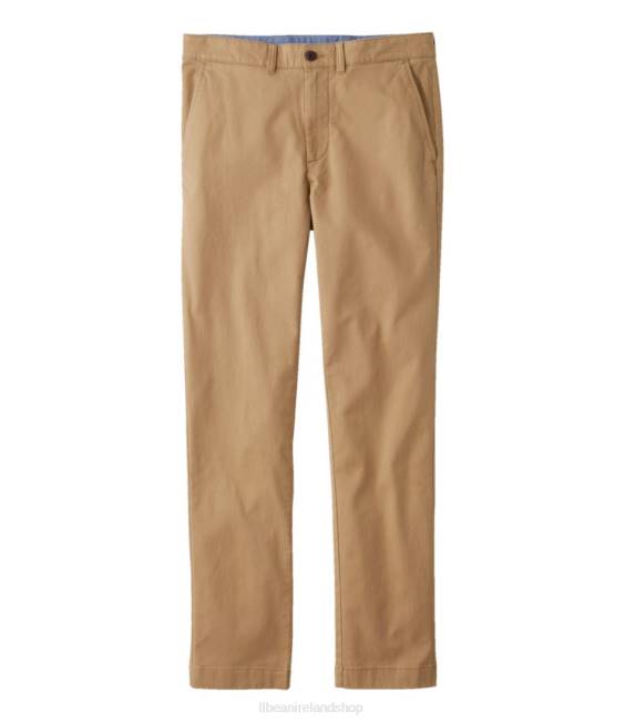 L.L.Bean Lakewashed Stretch Khakis Men J46J5869 Clothing Heritage Khaki