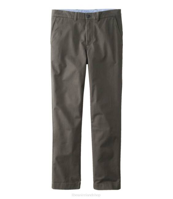 L.L.Bean Lakewashed Stretch Khakis Men J46J6563 Clothing Raven
