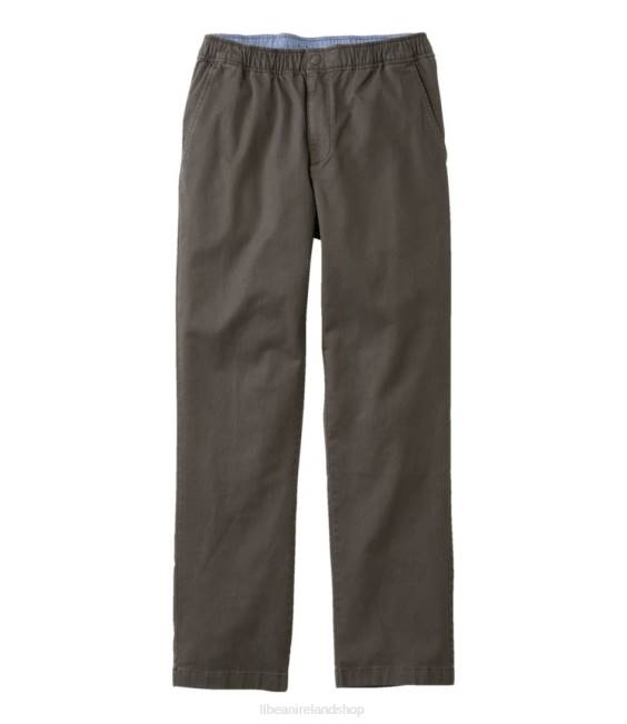 L.L.Bean Lakewashed Stretch Khakis Men J46J7190 Clothing Raven