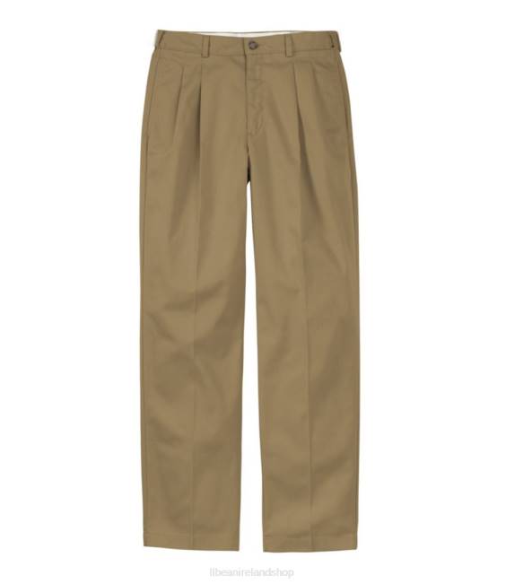 L.L.Bean x Double L Wrinkle-Free Chinos Men J46J5980 Clothing Dark Khaki