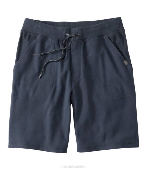 L.L.Bean Comfort Camp Knit Shorts Men J46J428 Clothing Carbon Navy