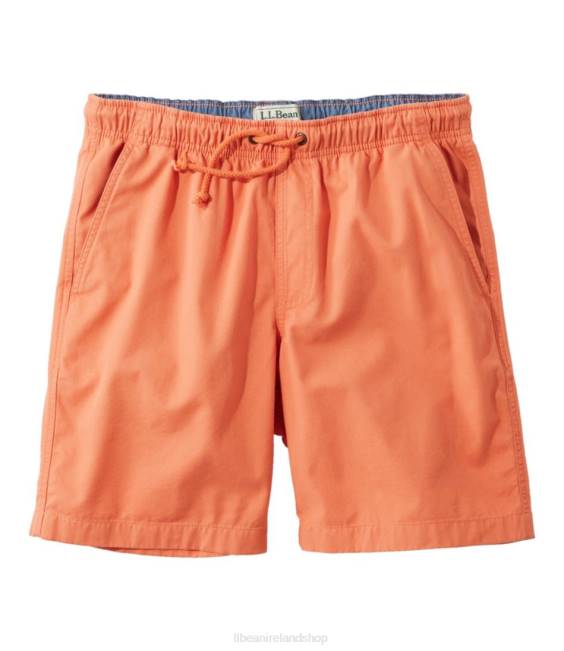 L.L.Bean Dock Shorts Men J46J6471 Clothing Faded Orange