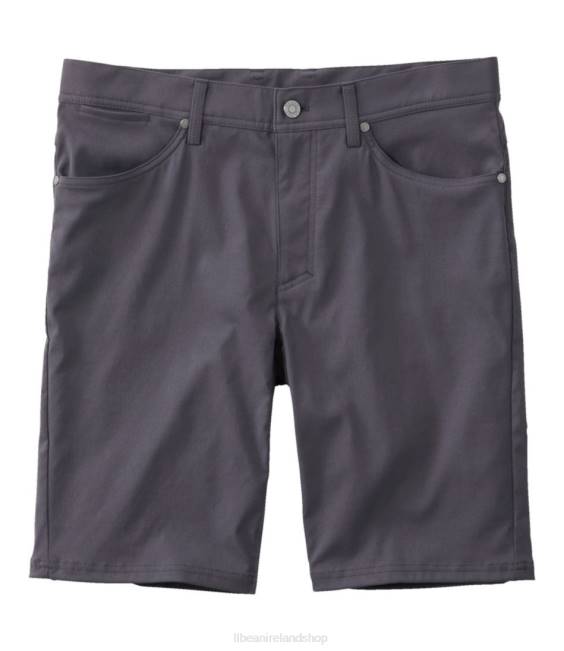 L.L.Bean Venture Stretch Five-Pocket Shorts Men J46J299 Clothing Granite